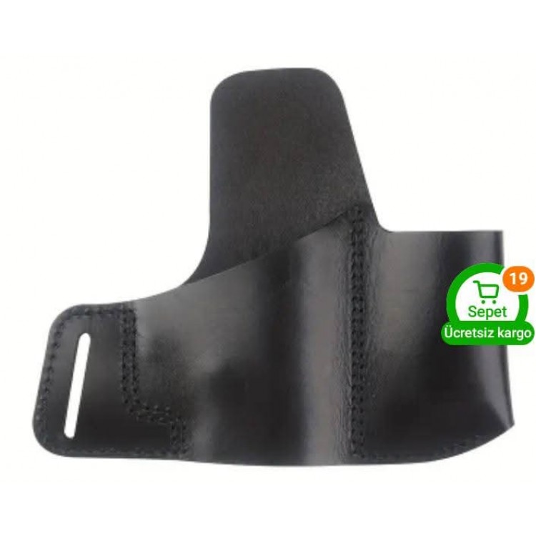 Deri şarjörlü Tabanca kılıfı
